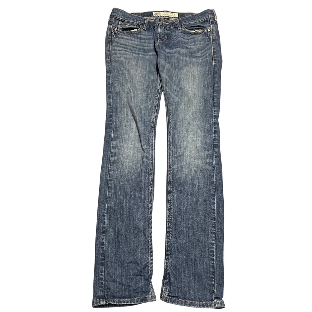 Hollister Laguna Skinny Jeans Blue Womens 3S Low Rise Stretch Denim 0254
